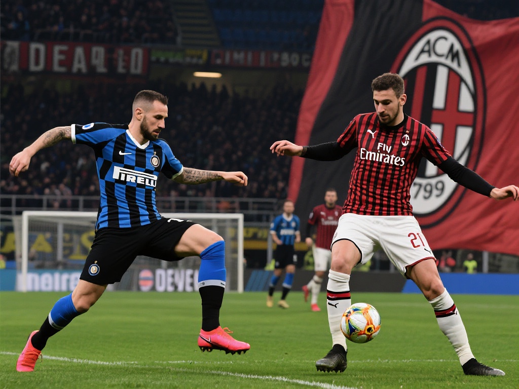 万众瞩目米兰德比，国米与AC米兰巅峰对垒